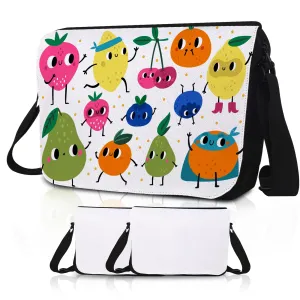 2PCS Sublimation Blanks Crossbody Bag,Sublimation Bags Messenger Bag Removable Transfer Design Sublimation Bags With Adjustable Shoulder Strap Crossbody and Shoulder DIY Gifts For Family and Friends