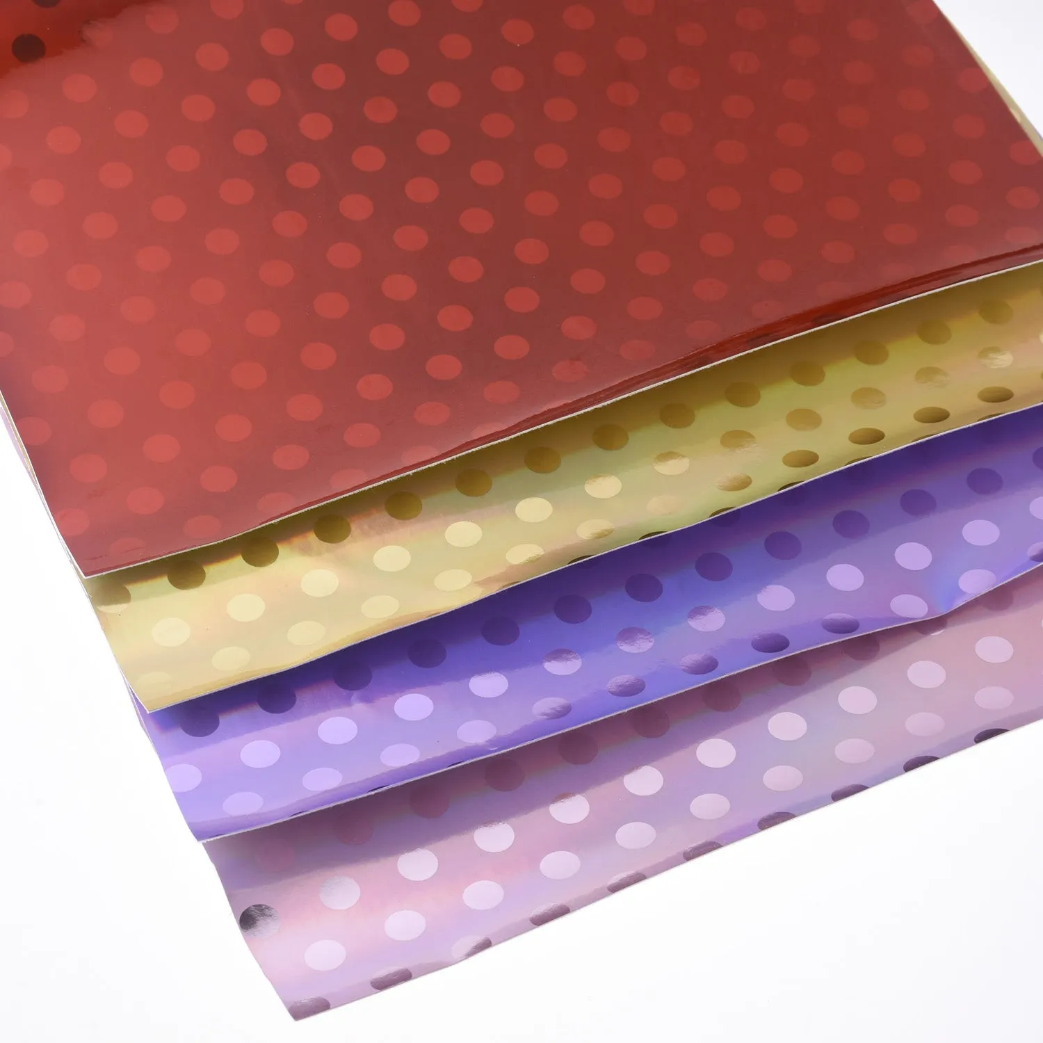 8*12" Big Dot Glitter Faux leather sheets Synthetic Leather Fabric Sheets Earrings Supplies 1pcs 102647