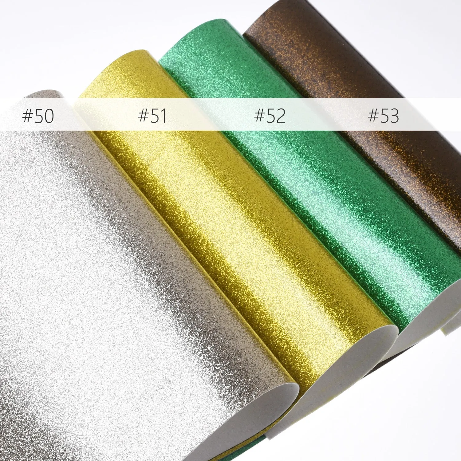 8*12" Glitter Faux Leather Sheets Synthetic Leather DIY Hair Bow Making Supplies 1pcs 102648