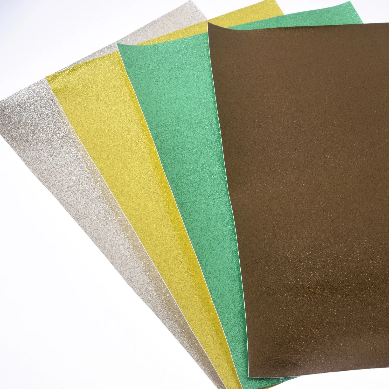 8*12" Glitter Faux Leather Sheets Synthetic Leather DIY Hair Bow Making Supplies 1pcs 102648