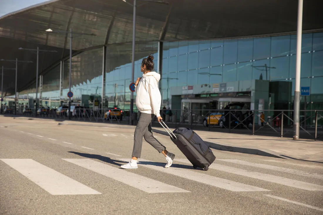 90L Suitcase Urban - Black