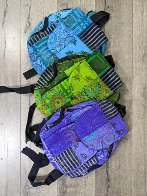 Assorted Bee Print Backpack
