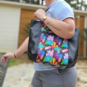 Aurora Crystals Tote Bag