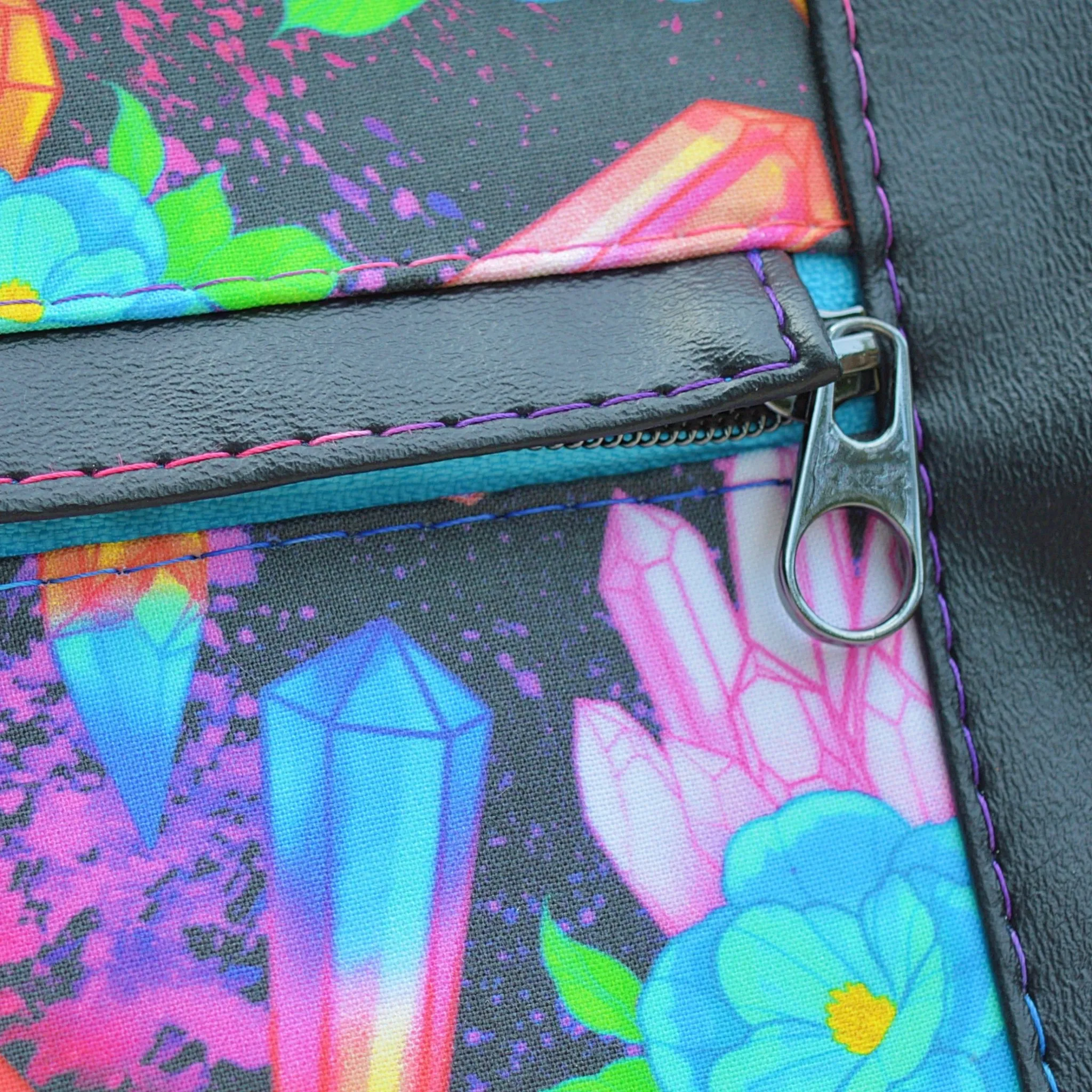 Aurora Crystals Tote Bag