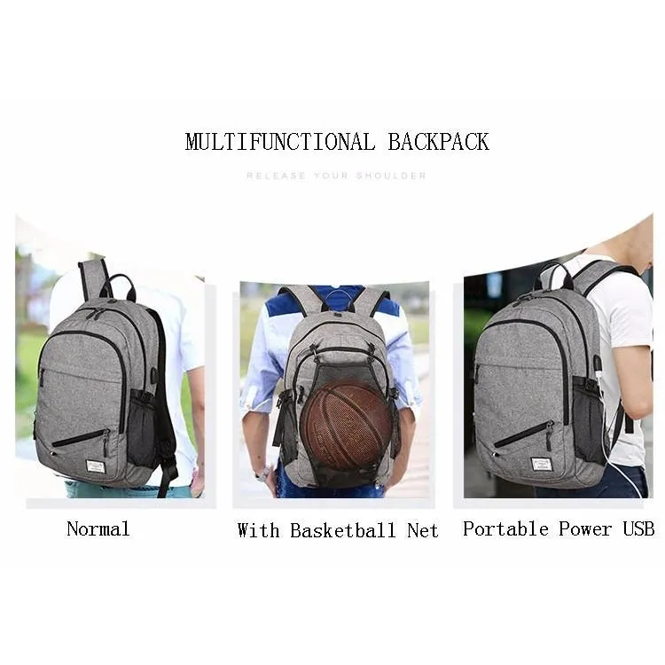 Backpack USB Charging & Water Resistant <br> Oxford