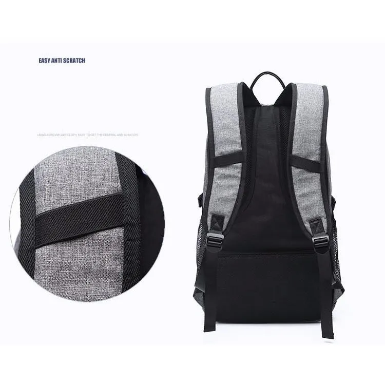 Backpack USB Charging & Water Resistant <br> Oxford