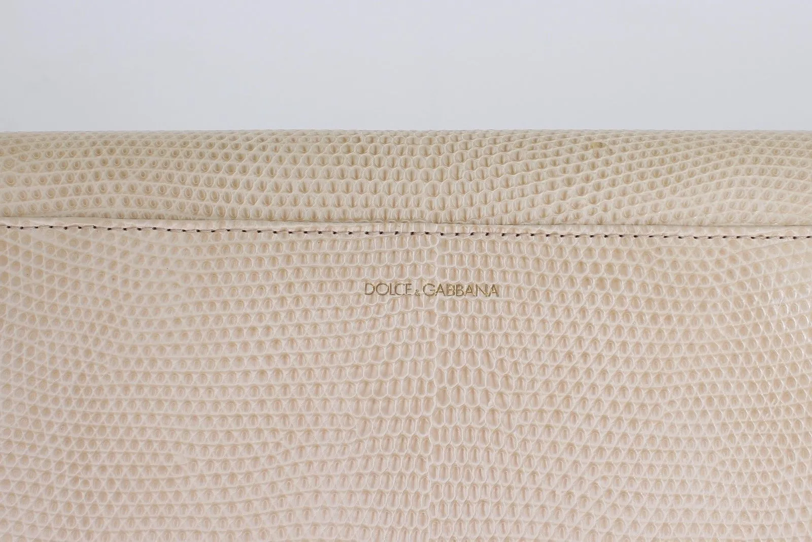 Bag Beige Varano Lizard Shoulder Evening Party Clutch