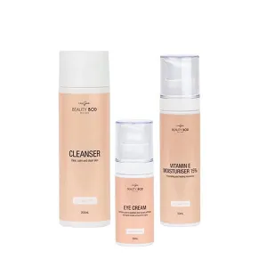 Beauty Bod Facial Basics Trio Pack – 3-Step System