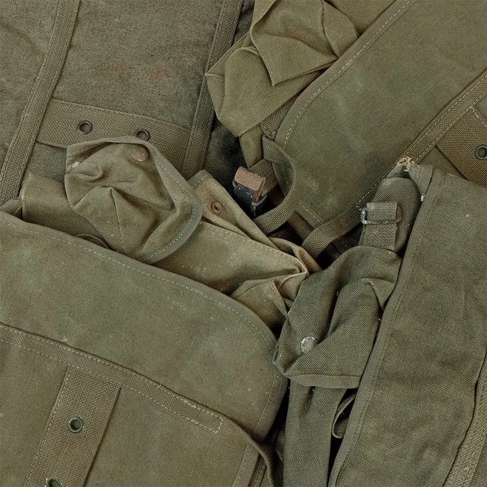Belgian Olive Canvas Rucksack