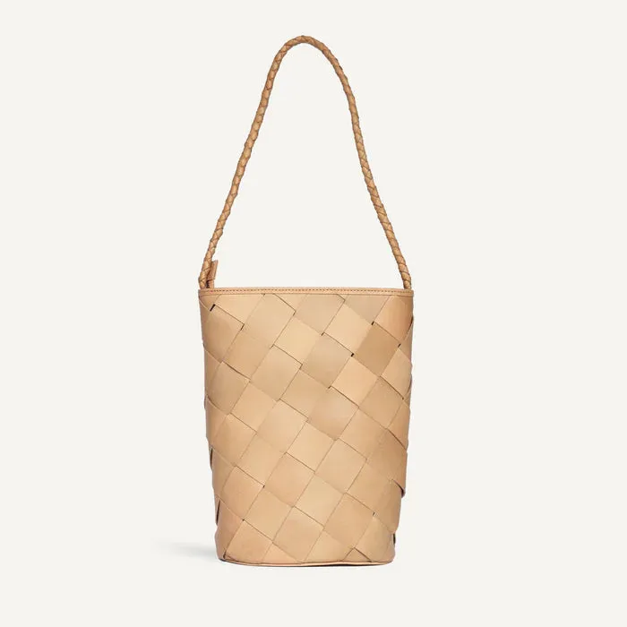 bembien / marion bag - grande weave - caramel