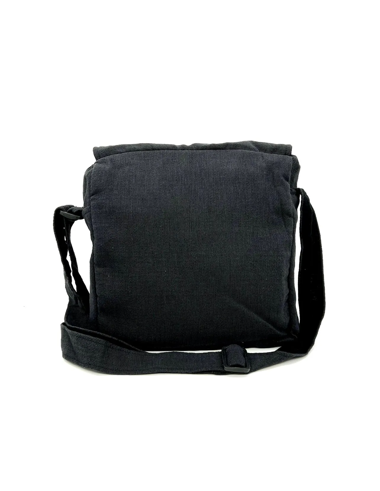 Bheri Black Embroidered Side Bag