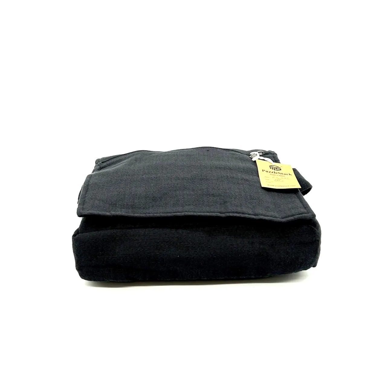 Bheri Black Embroidered Side Bag