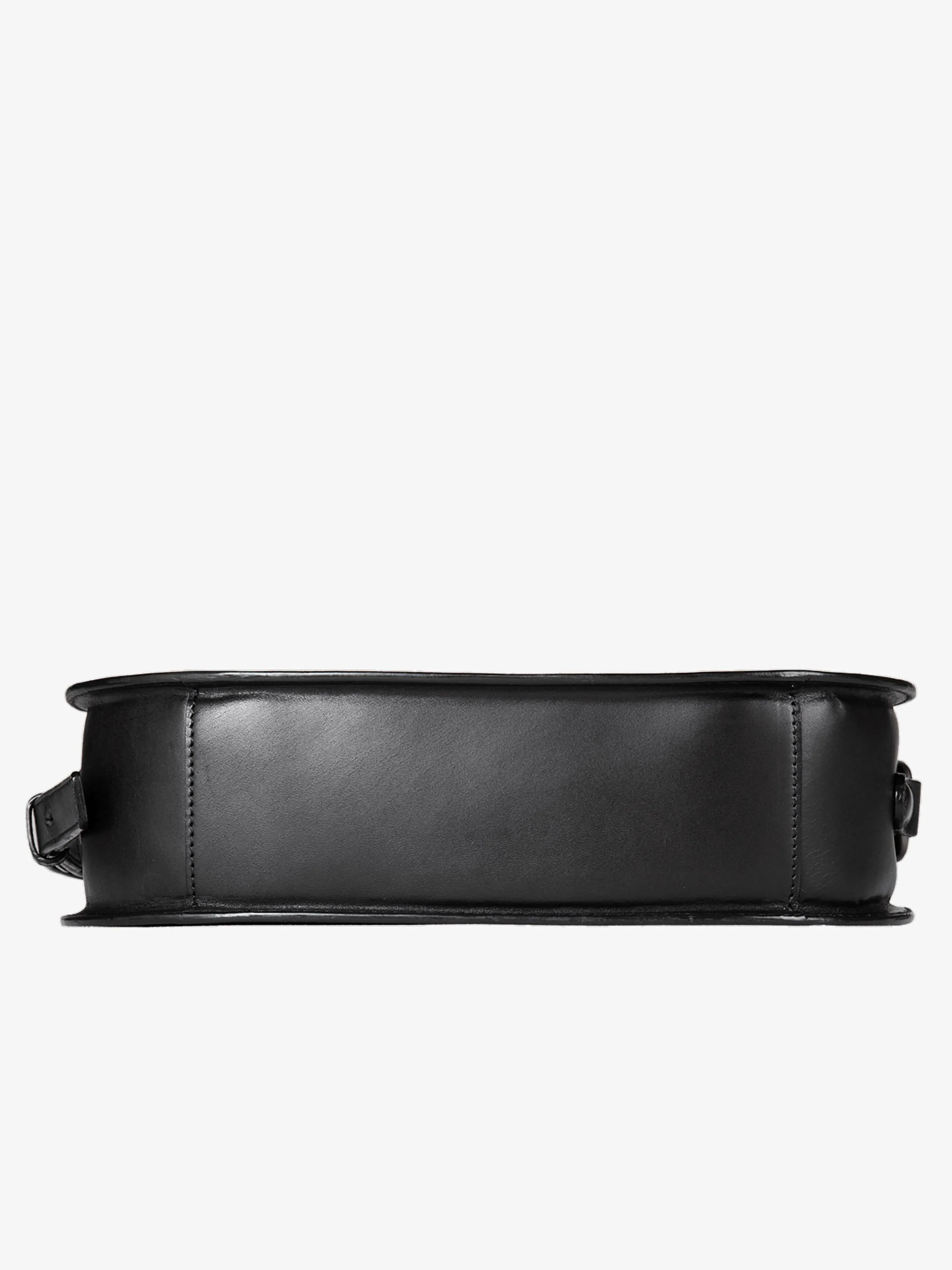 Black Nume Oval Shoulder Bag