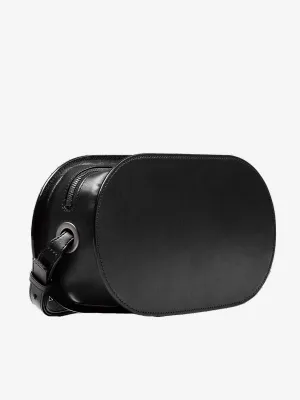 Black Nume Oval Shoulder Bag