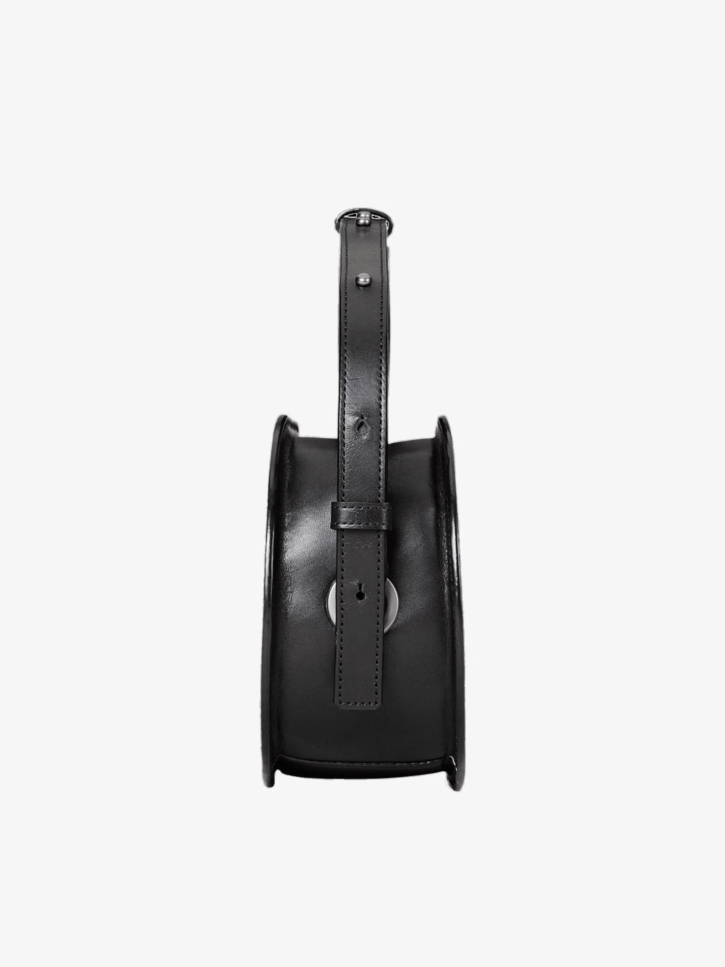 Black Nume Oval Shoulder Bag