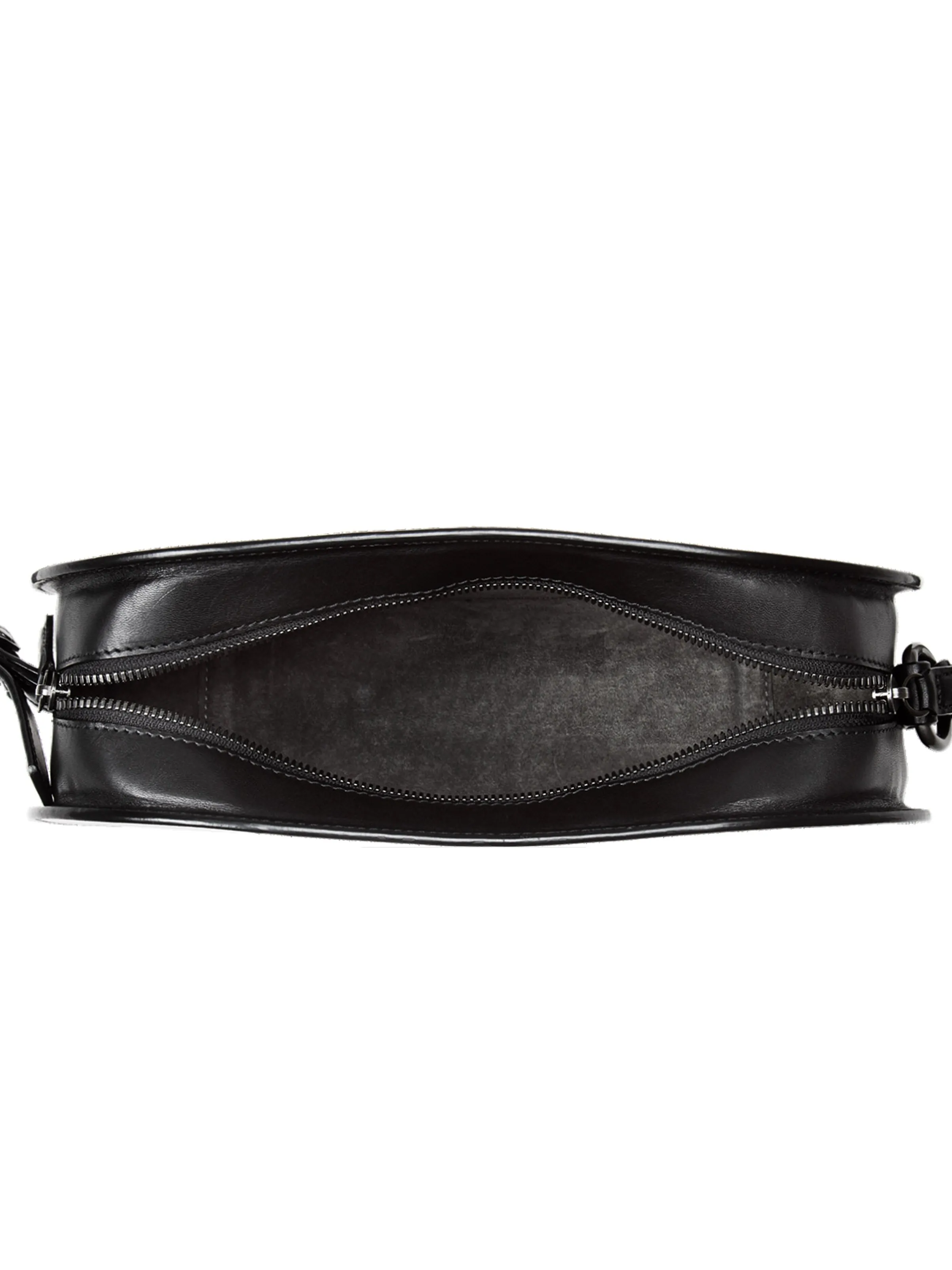 Black Nume Oval Shoulder Bag