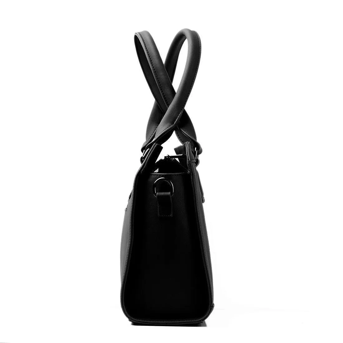Black Travel Hobo Bag Senorita