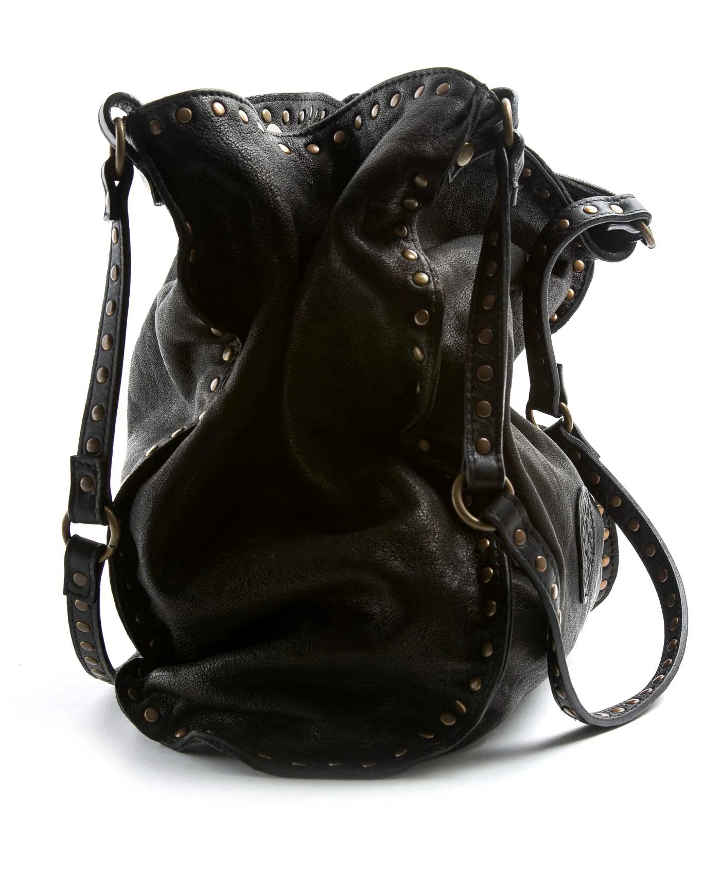 BLU Black Leather Bag
