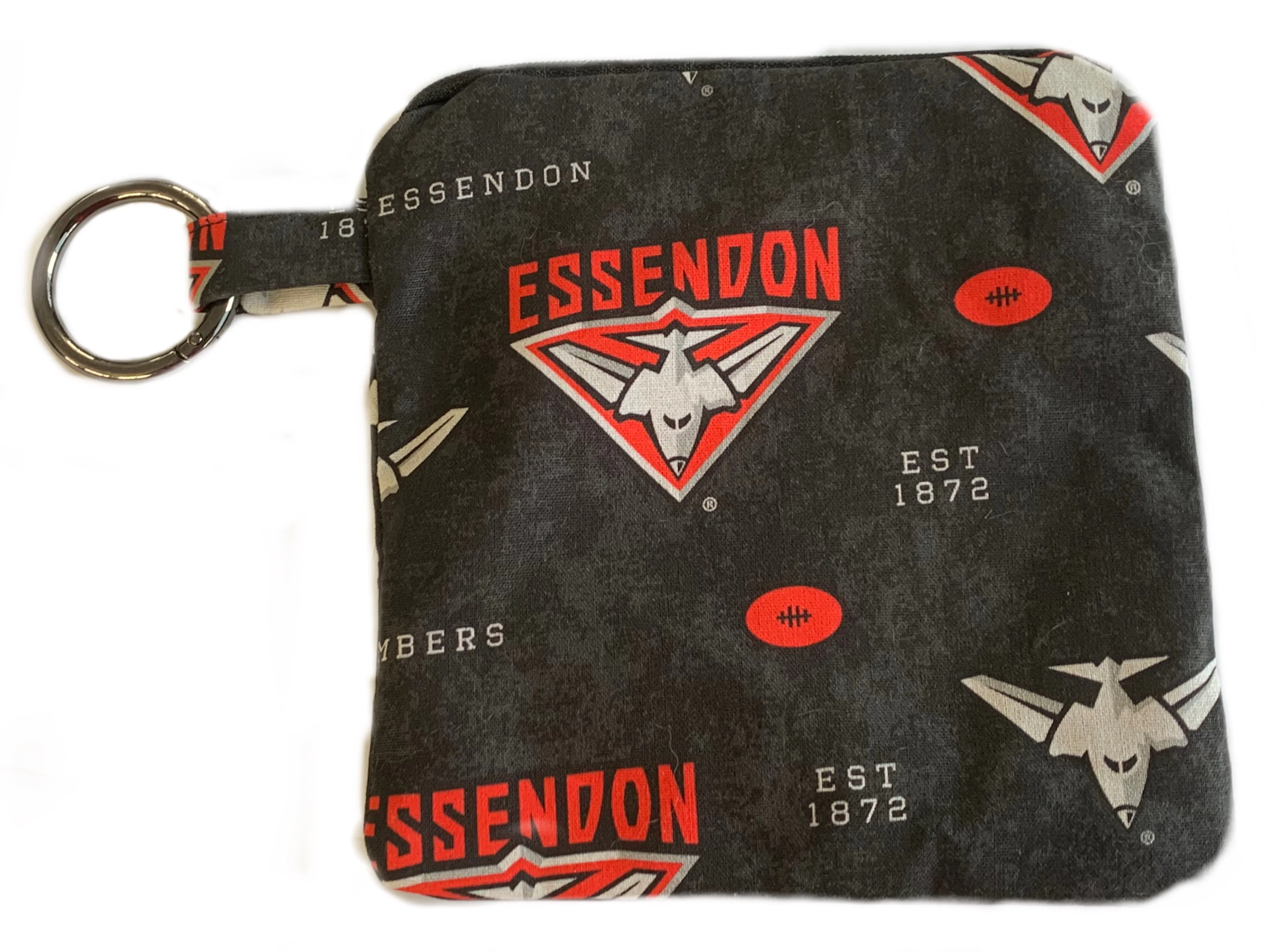 Bombers Martingale collar greyhound collar AFL Essendon Bombers footy cotton fabric