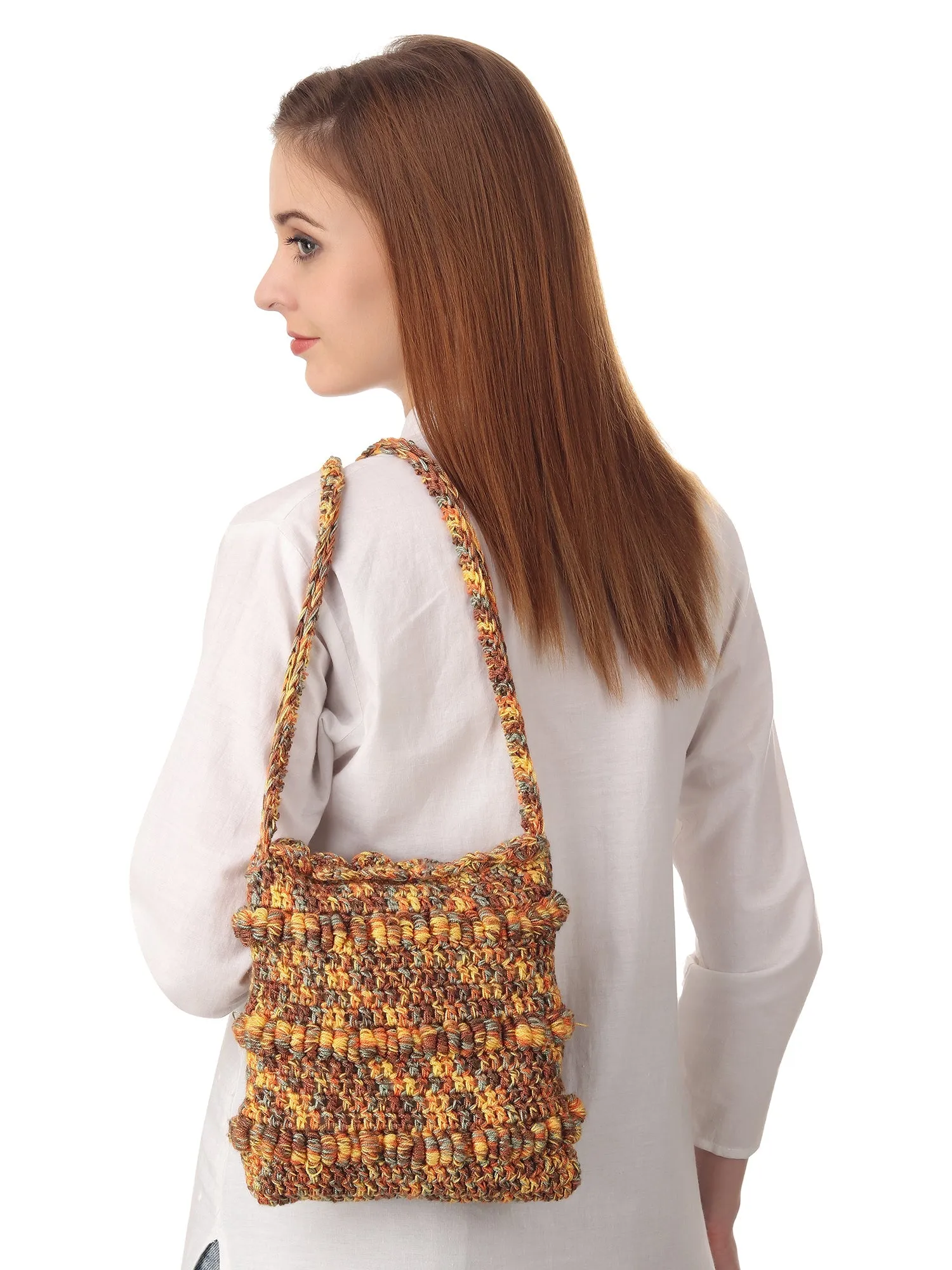 Bronze Multi Crossbody Bag