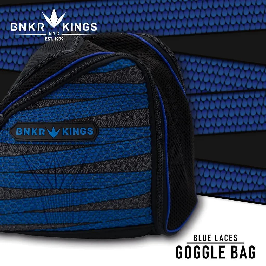 Bunkerkings Supreme Paintball Masken Case - Blue Laces