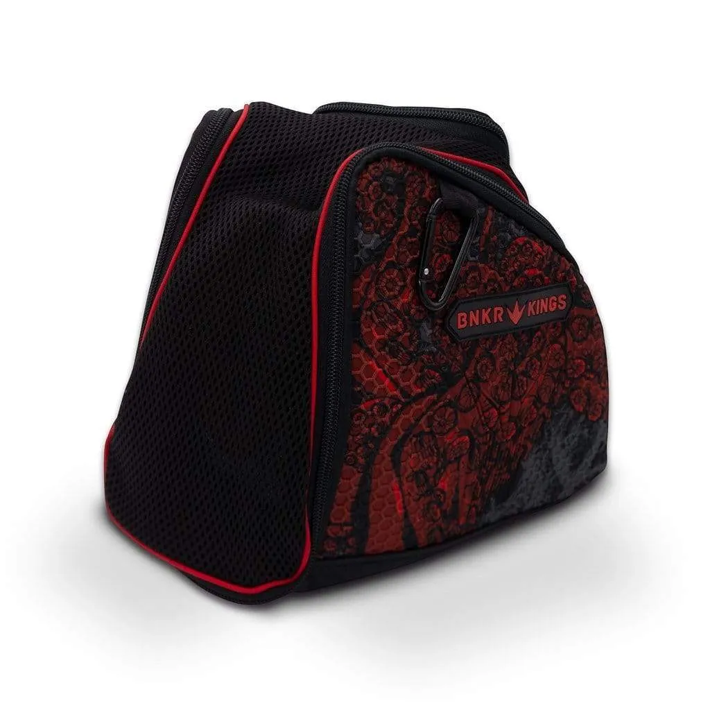 Bunkerkings Supreme Paintball Masken Case - Red Tentacles