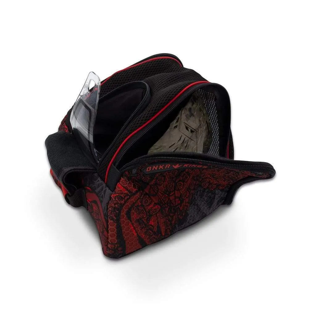 Bunkerkings Supreme Paintball Masken Case - Red Tentacles