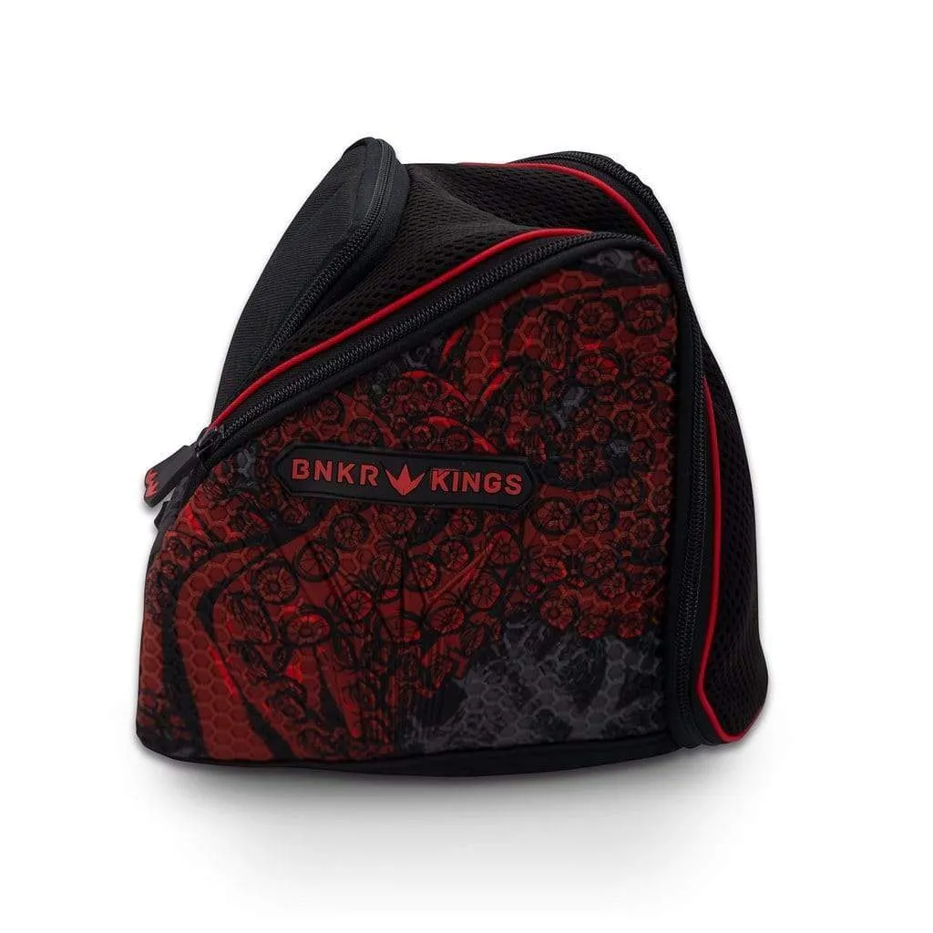 Bunkerkings Supreme Paintball Masken Case - Red Tentacles