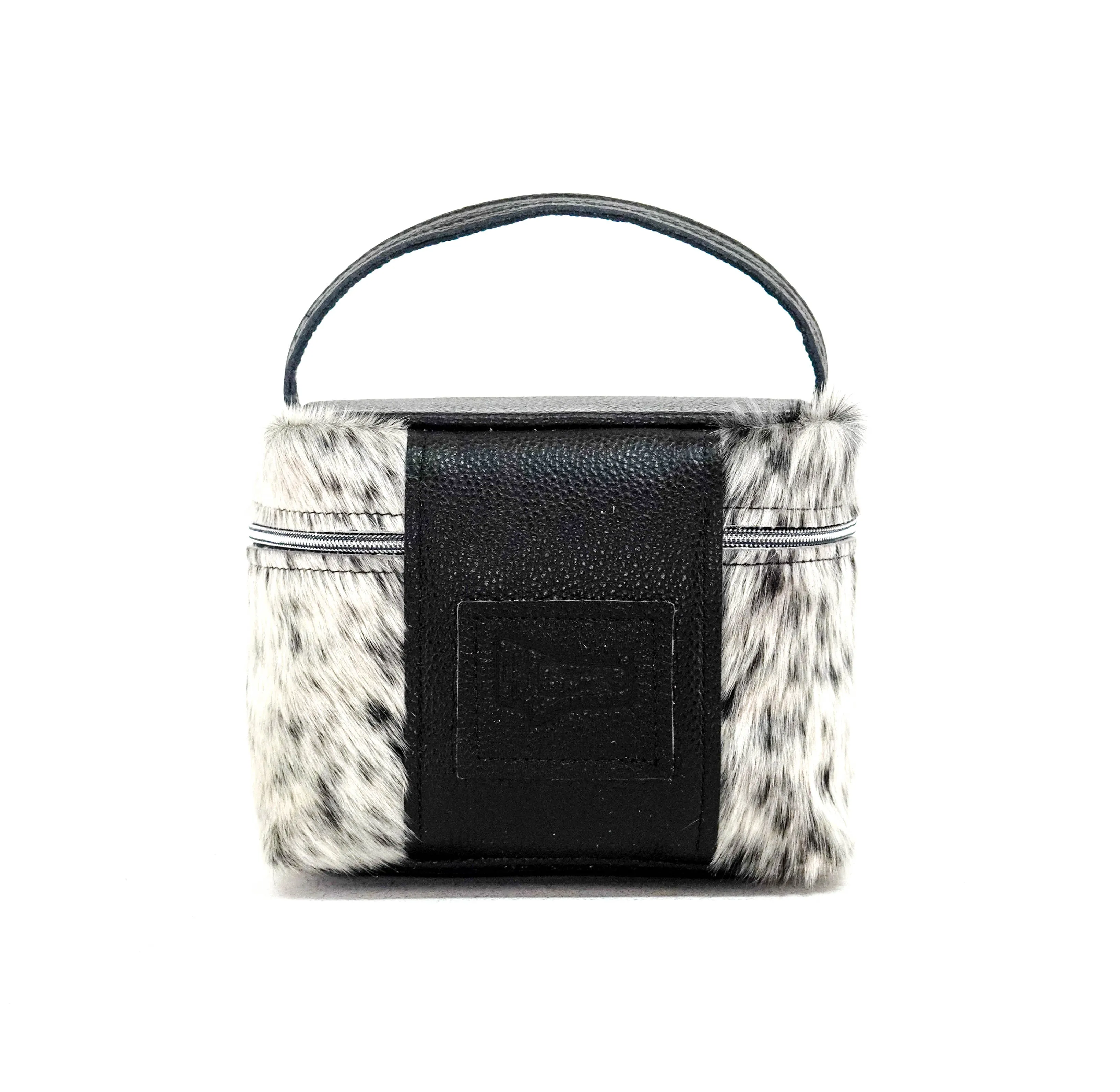 Caboose - Black & White w/ Black Leather
