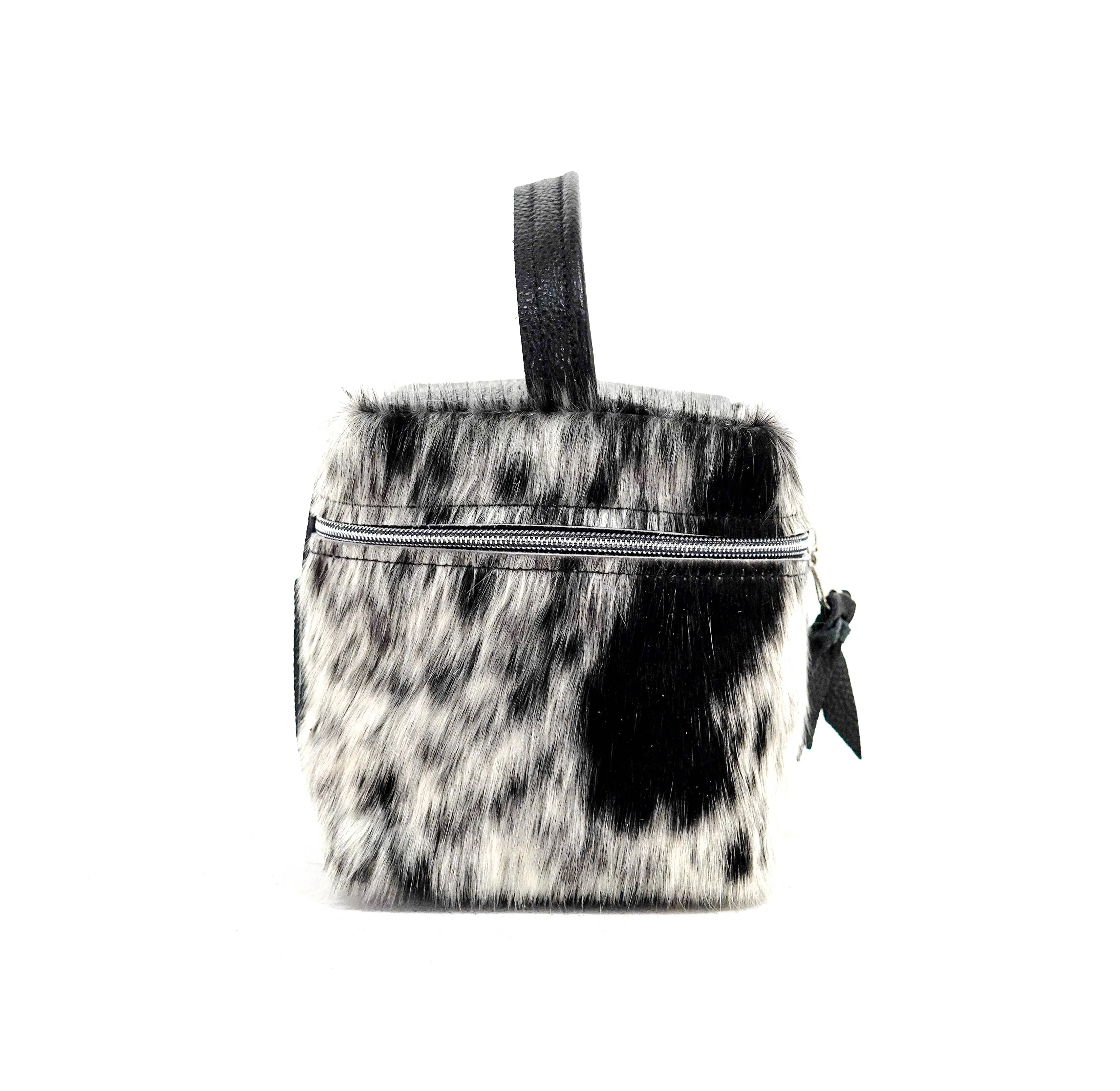 Caboose - Black & White w/ Black Leather