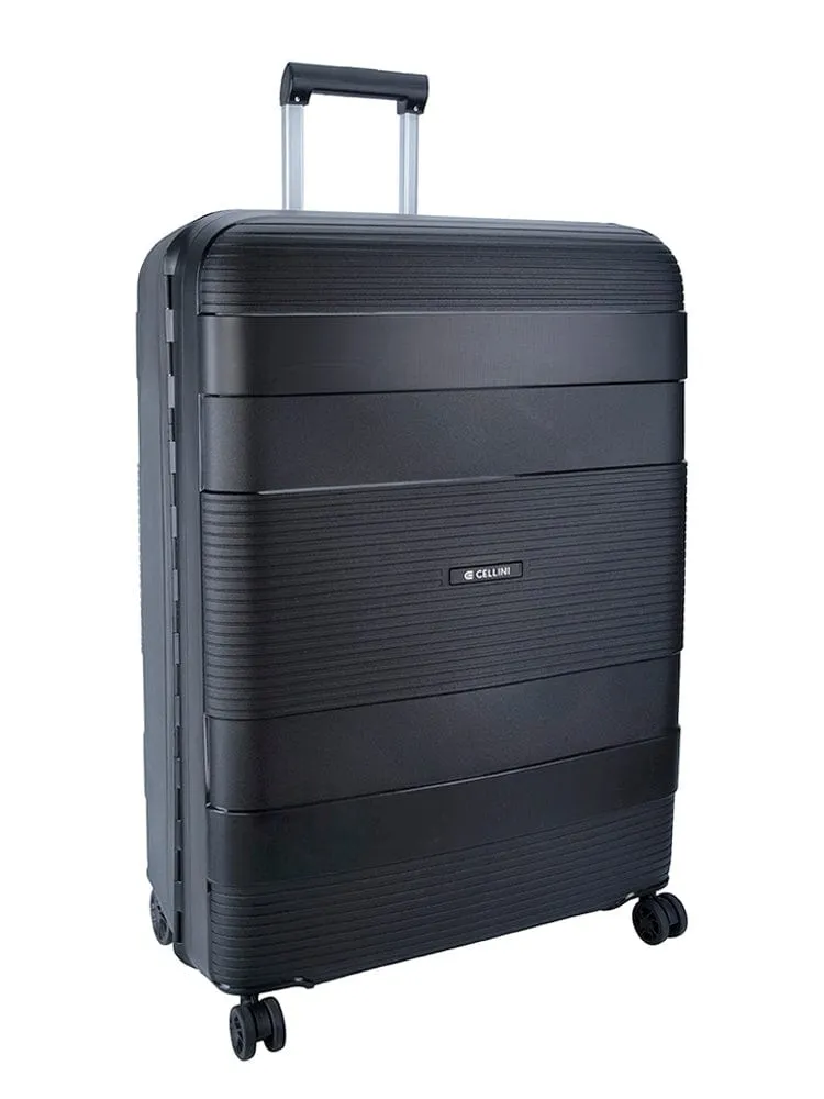 Cellini Safetech 75Cm Trolley Case Black