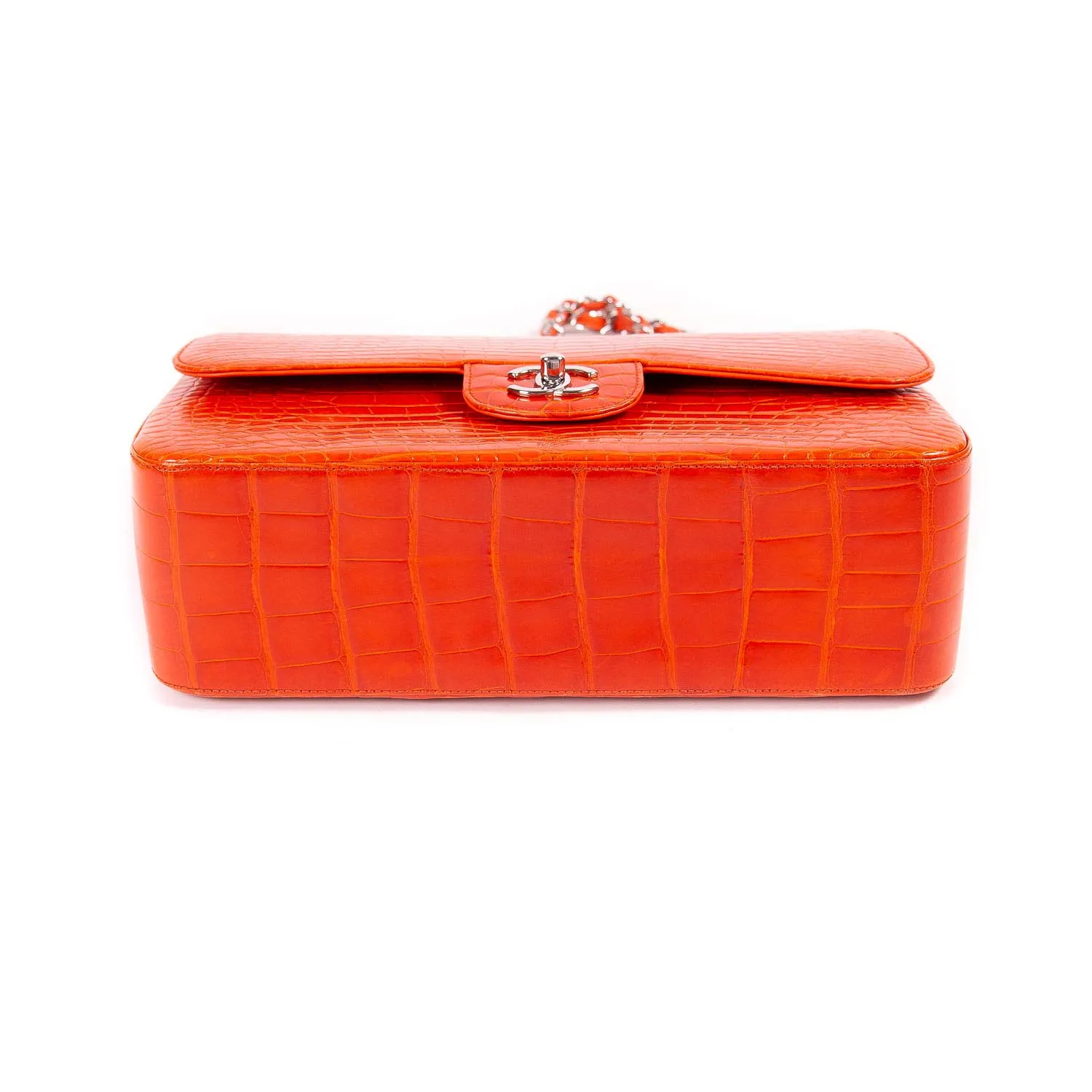Chanel Classic Crocodile Jumbo Double Flap Bag