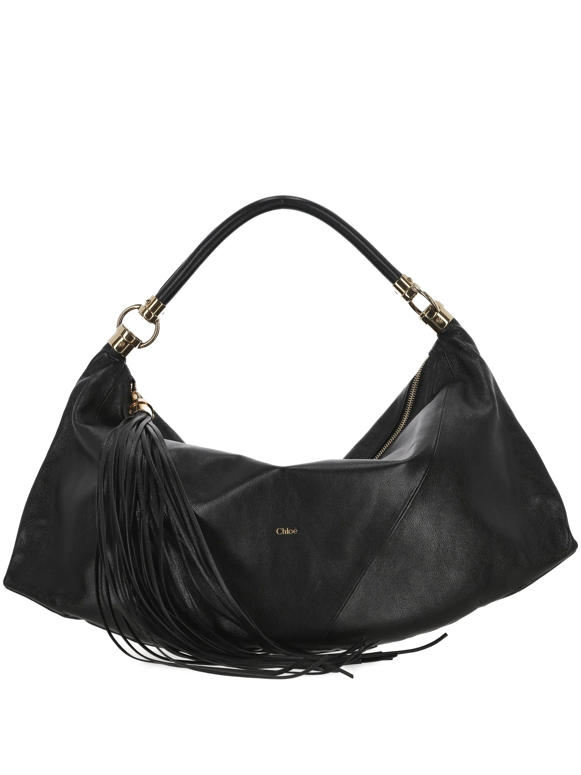 Chloè foulard axelväska med tofs