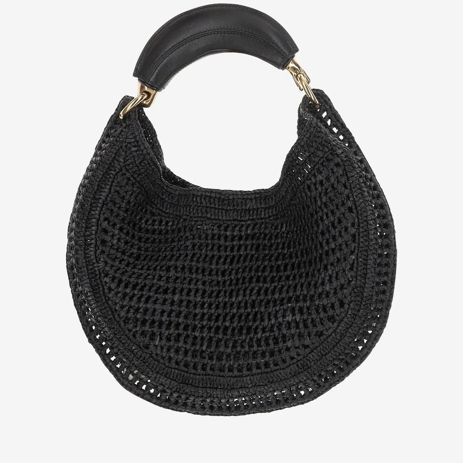 Chloè Summer Banana Raffia Hobo Bag