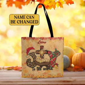 Christianartbag TOTE Bag, Fall Collection TOTE Bag - Durable Polyester Canvas with Stylish Designs, Personalized TOTE Bag, CAB06031023.