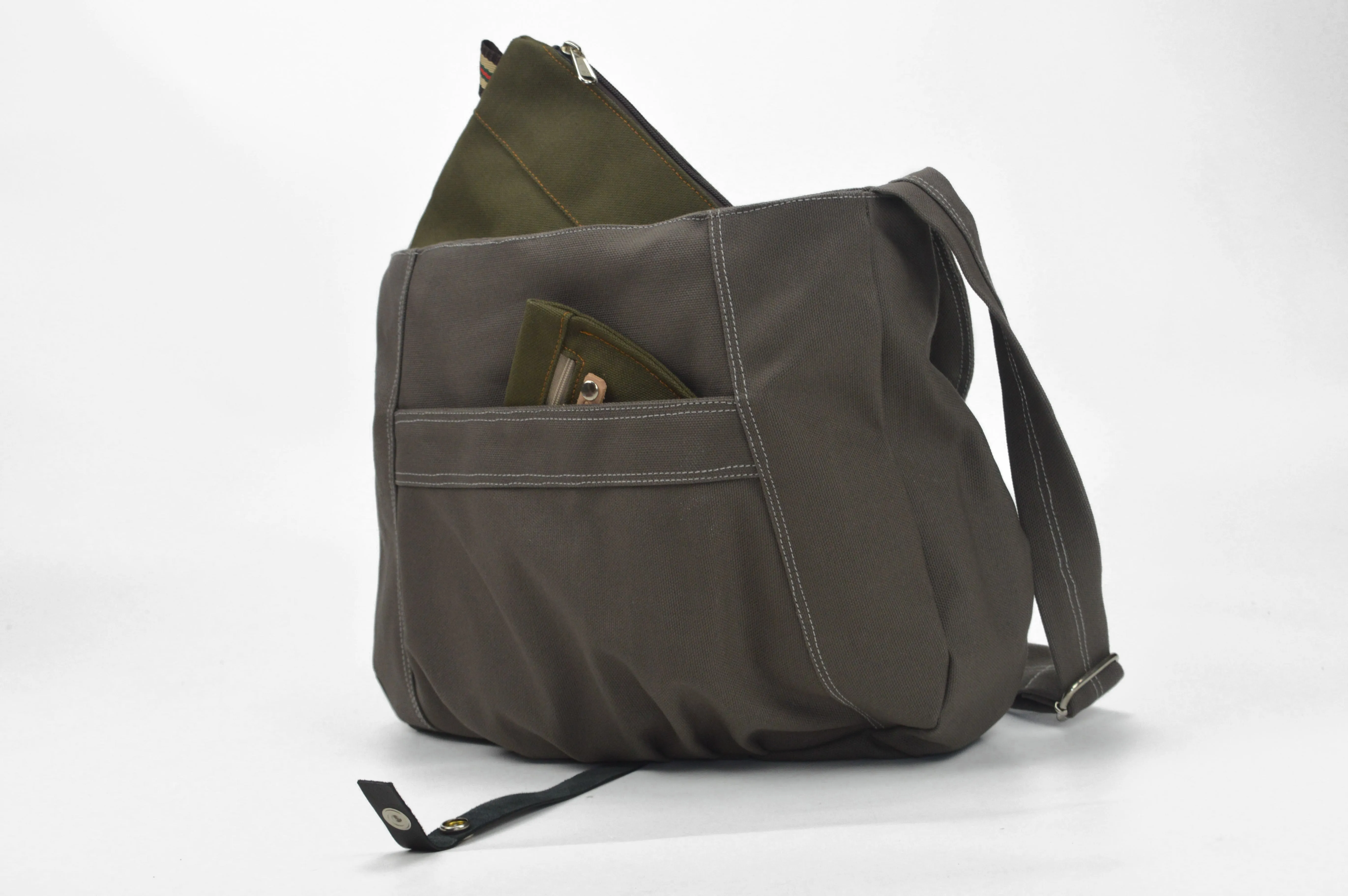 Claire 103 Gray | Crossbody Bag