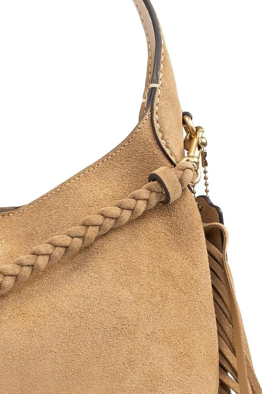 Coach Brooklyn Fringe Detailed Shoulder Bag
