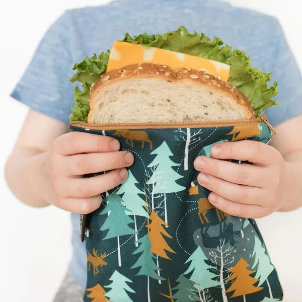 Colibri Reusable Large Snack Bag - Camp Out