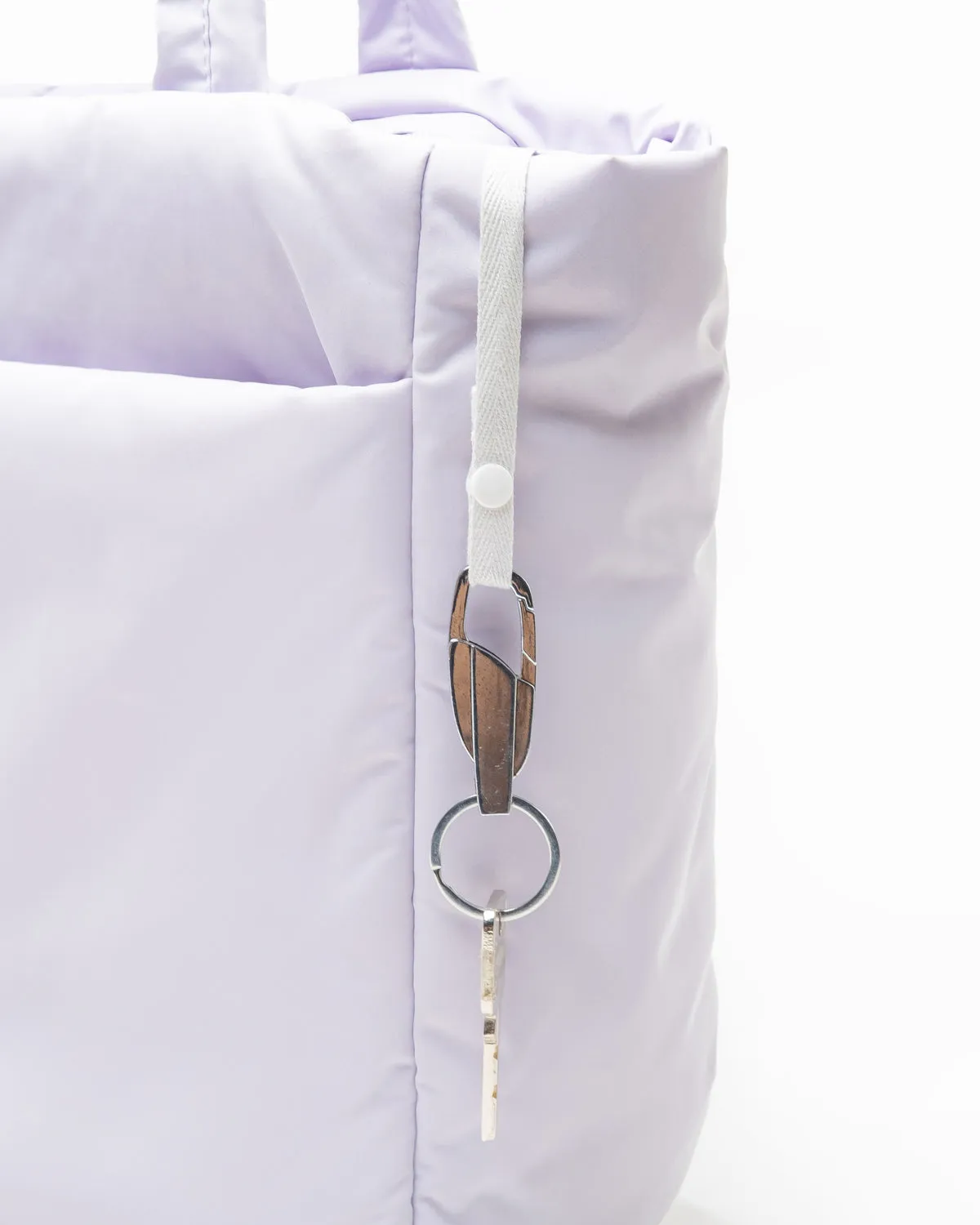COSY LUXE TOTE BAG IN LILAC
