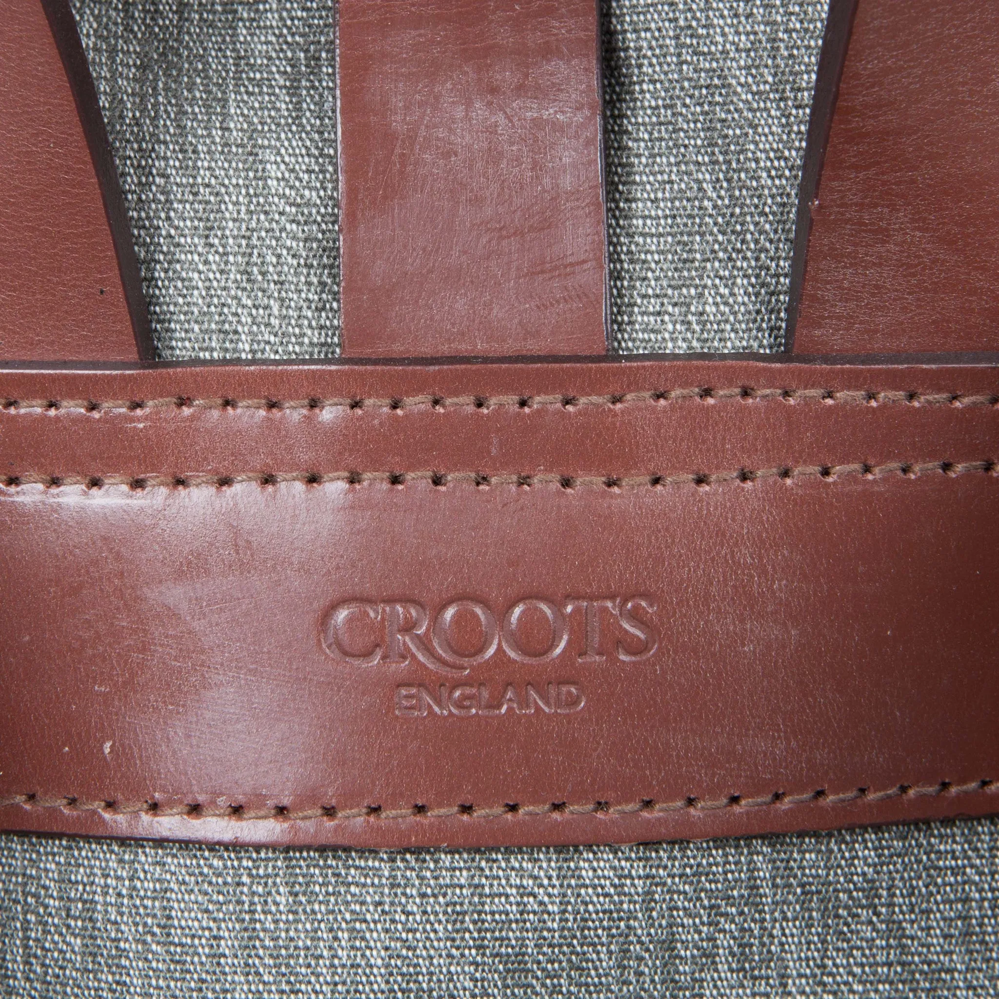 Croots Drawstring rucksack Salt and Pepper