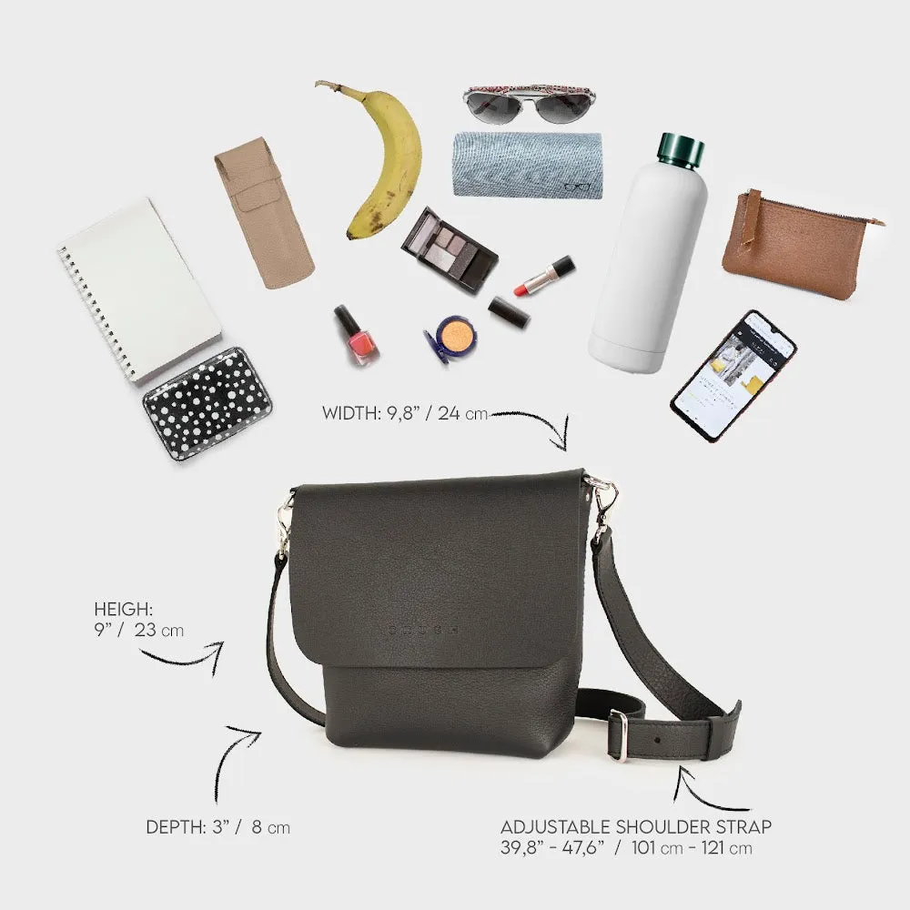 CRUSH Leather Goods Crossbody Bag JOY M Syna