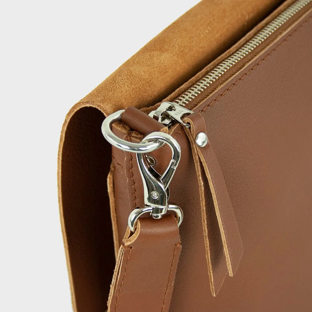 CRUSH Leather Goods Crossbody Bag JOY M Syna