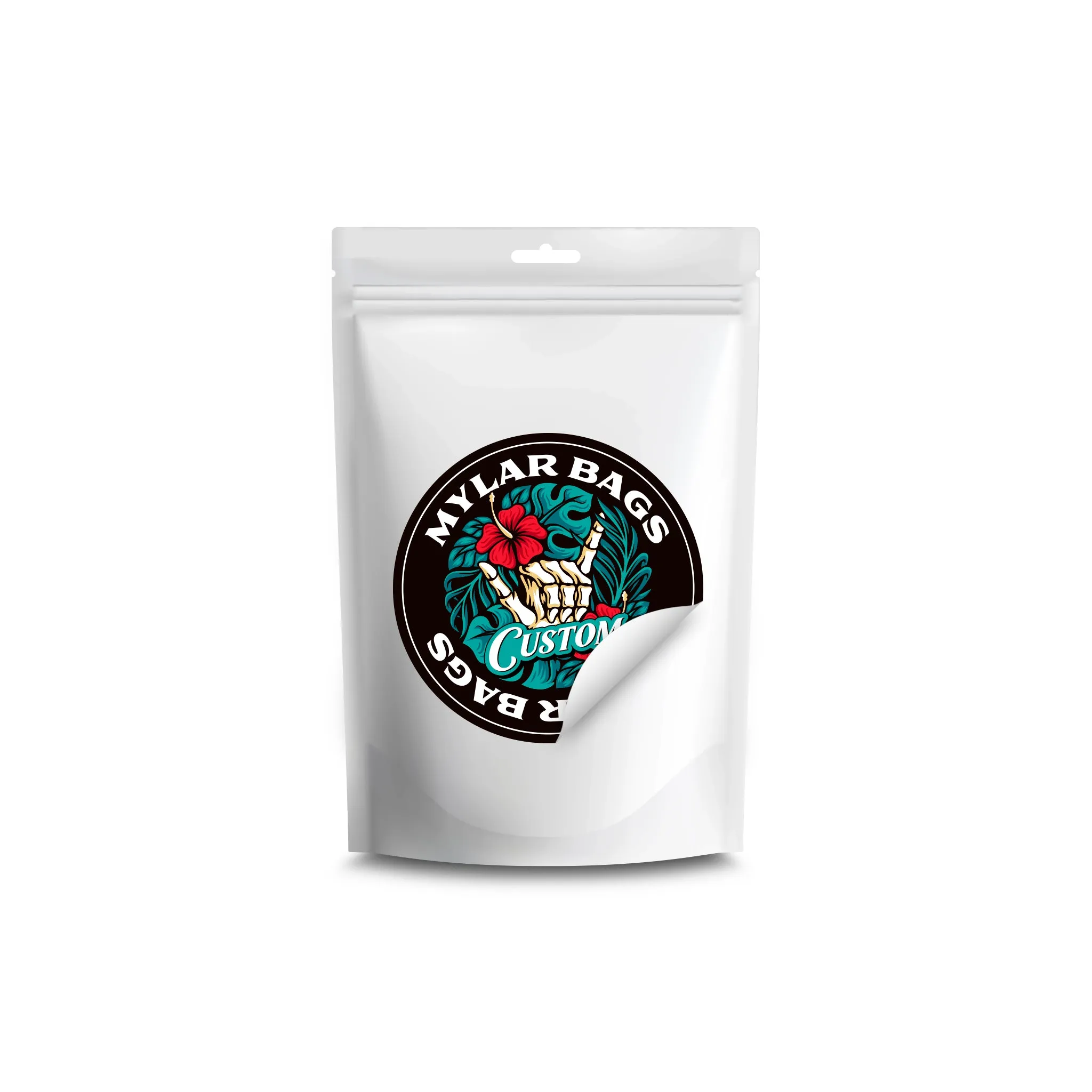 Custom Sticker For 1/4 Oz Mylar Bag