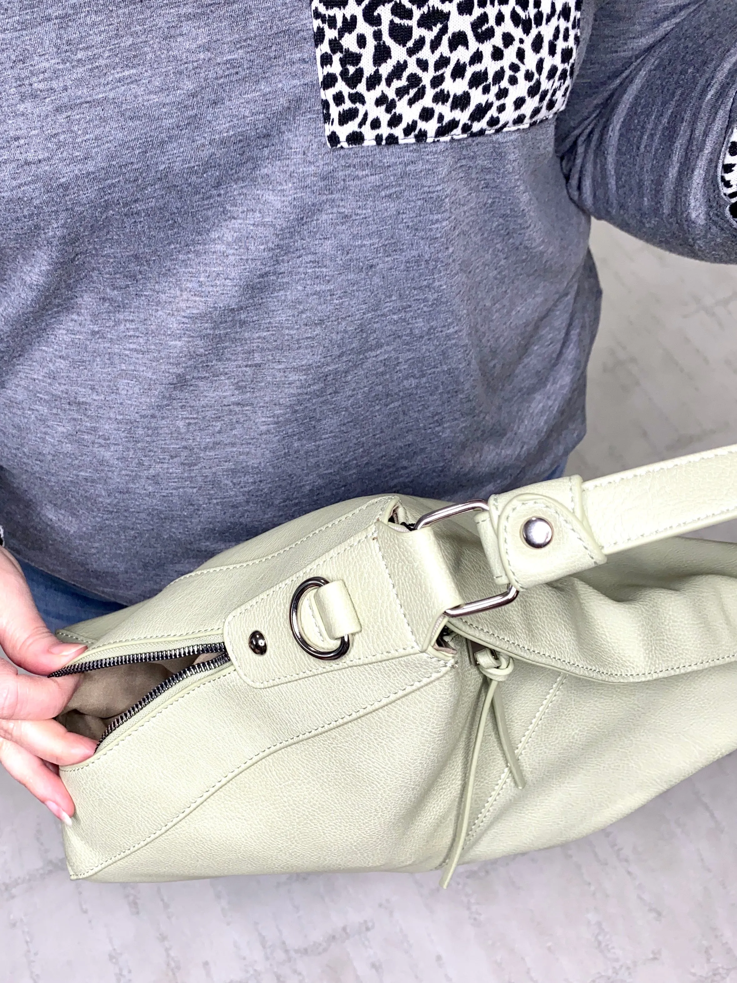Dana Hobo & Crossbody in Black