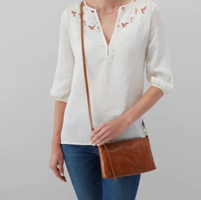 Darcy Hobo Convertible Crossbody in Truffle