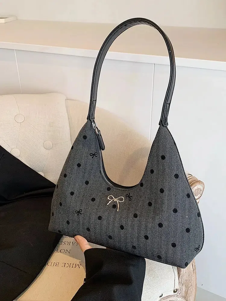 Designer Heart Pattern Shoulder Bag