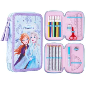 Disney Frozen Filled Pencil Cases with Frozen Stationary Supplies for Girls