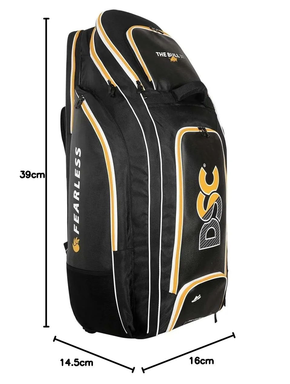 Dsc Krunch The Bull 31 Duffle Cricket Kitbag With Wheels