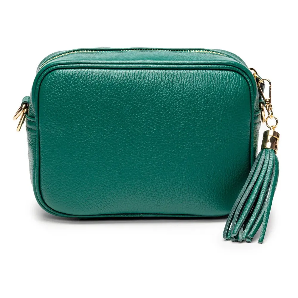 Elie Beaumont Peacock Green Crossbody