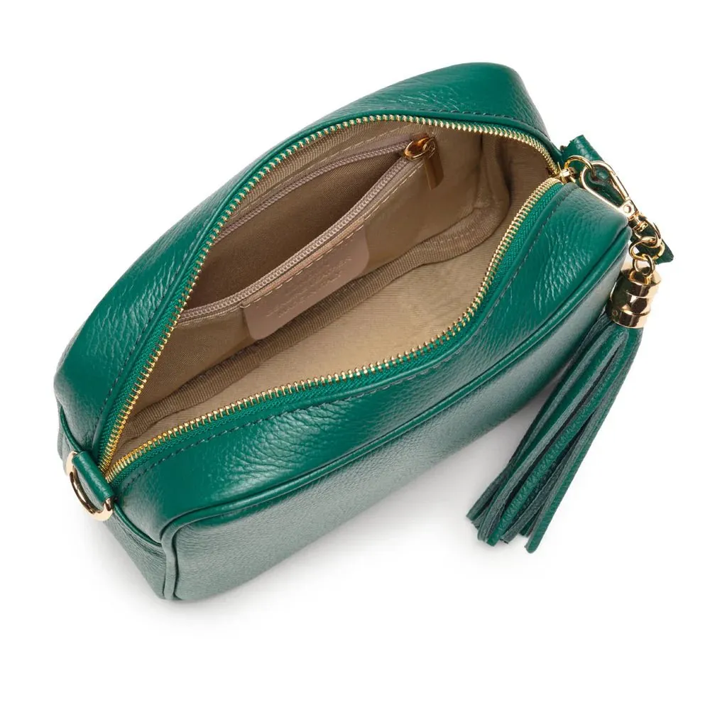 Elie Beaumont Peacock Green Crossbody